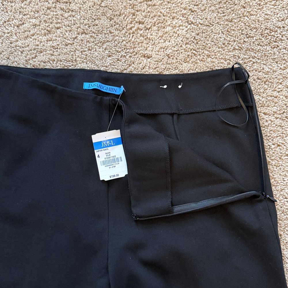 NWT J McLaughlin Carter Pants In Black - Picture 11 of 14
